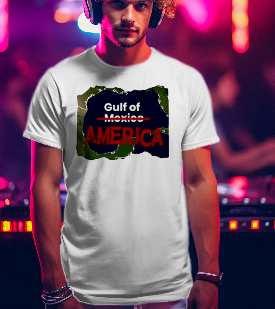 Gulf Of America Map T-Shirt