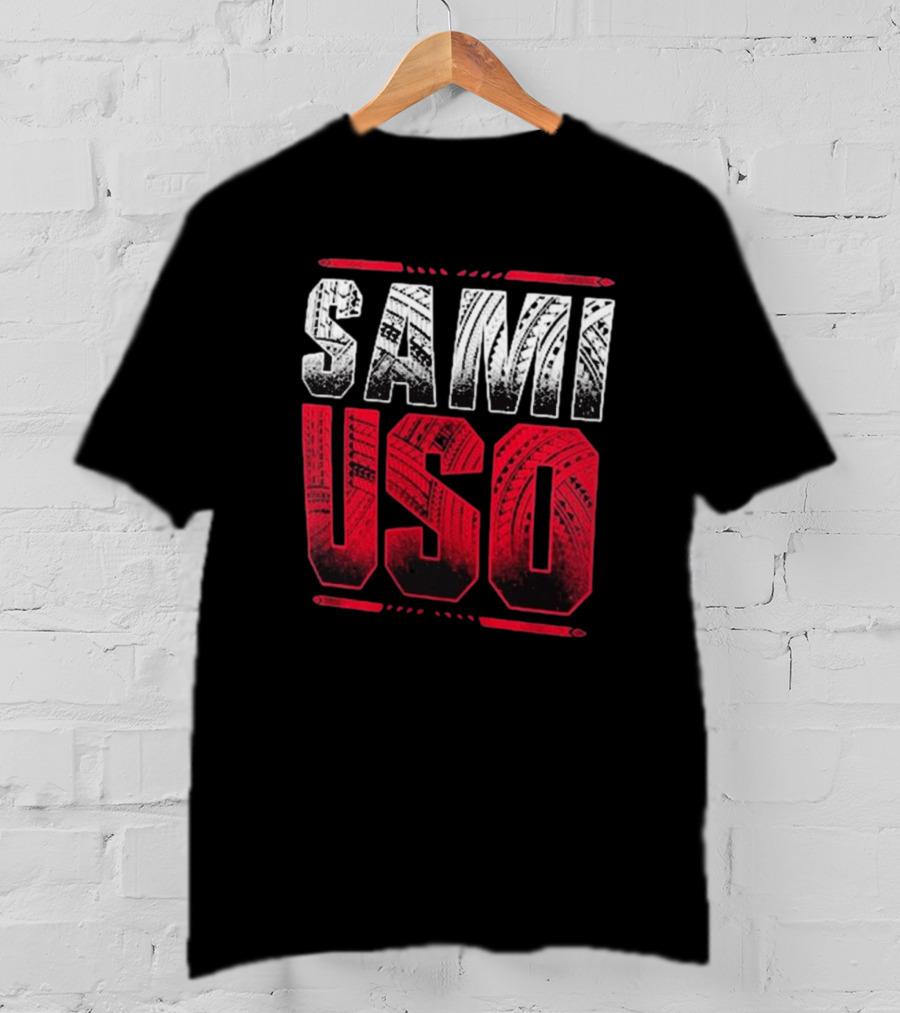 Sami Zayn Sami Uso WWE Roman Reigns Bloodline Tribal T-Shirt