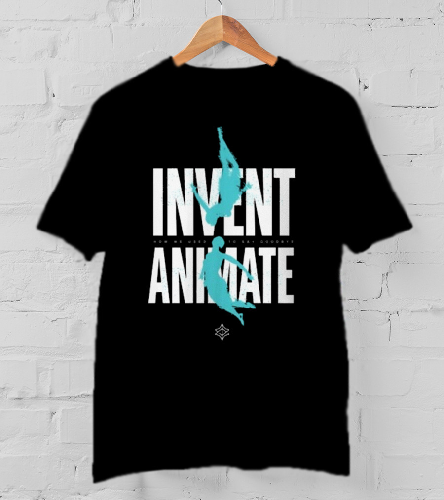 Invent Animate How We Used To Say Goodbye Falling Figures T-Shirt
