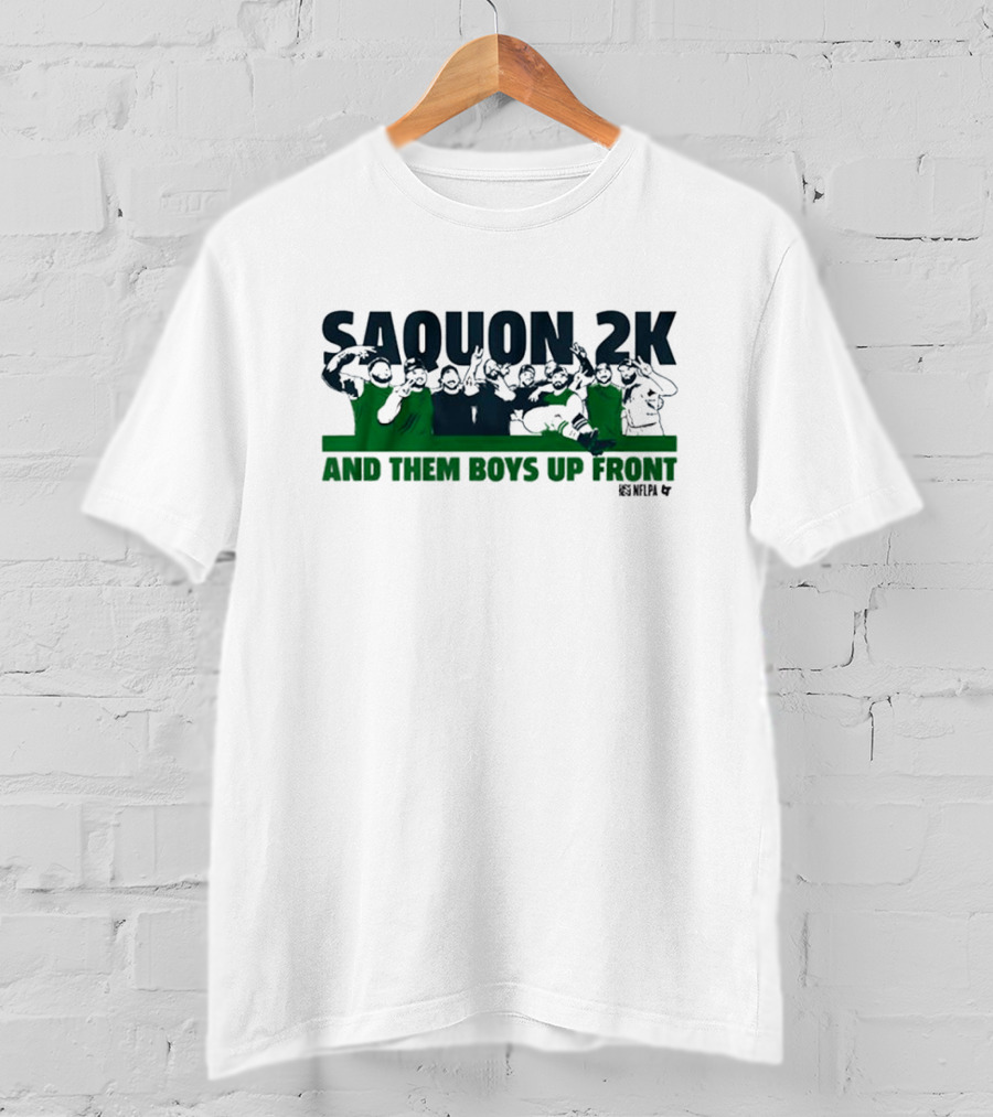 Saquon 2K And Them Boys Up Front Nflpa T-Shirt