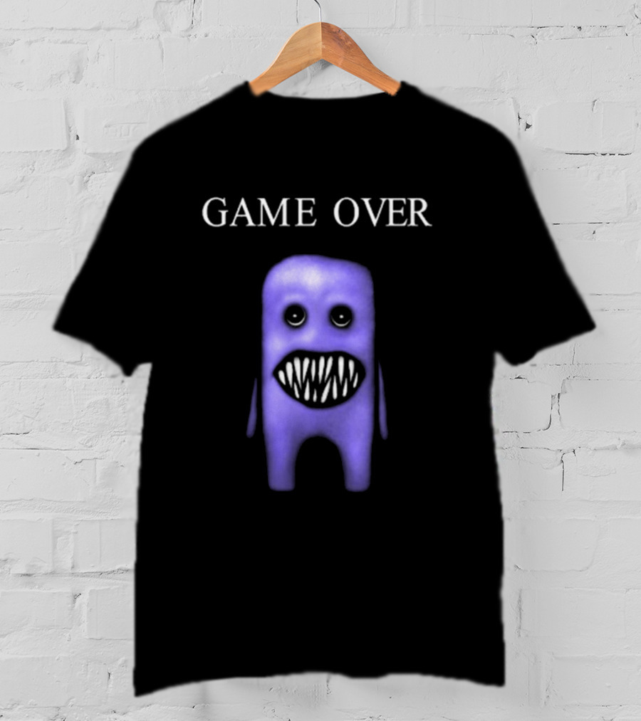 GAME OVER Fuwatti Aooni Purple Monster T-Shirt