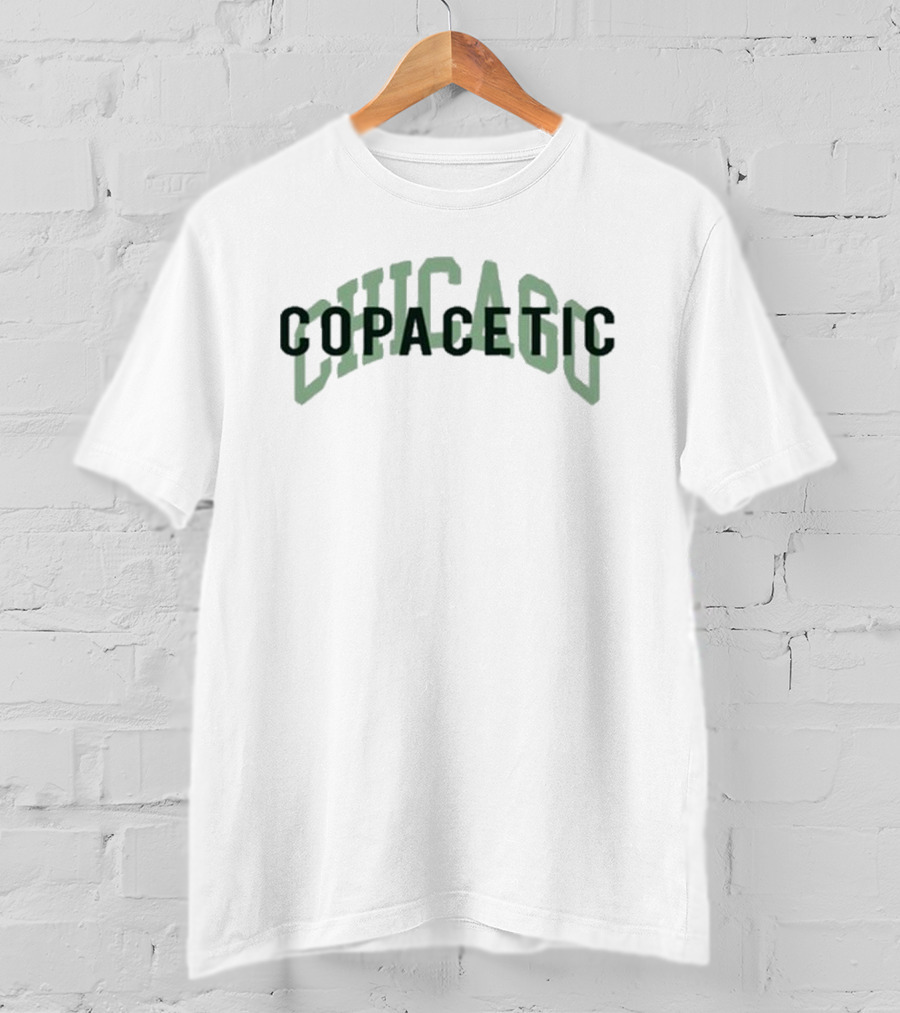 Copacetic Chicago Retro Style Arch Text T-Shirt