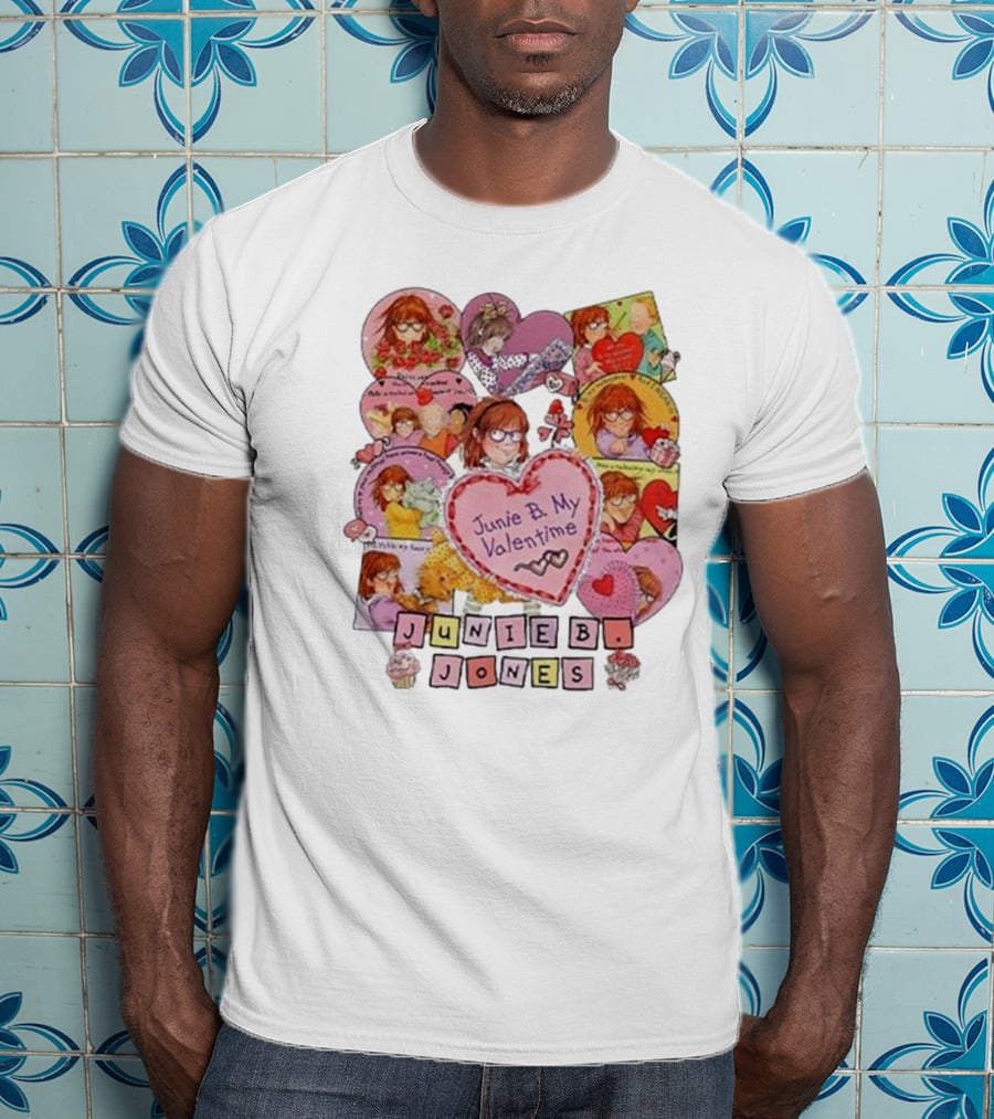 Junie B Jones My Valentine Love Hearts And Adventures T-Shirt