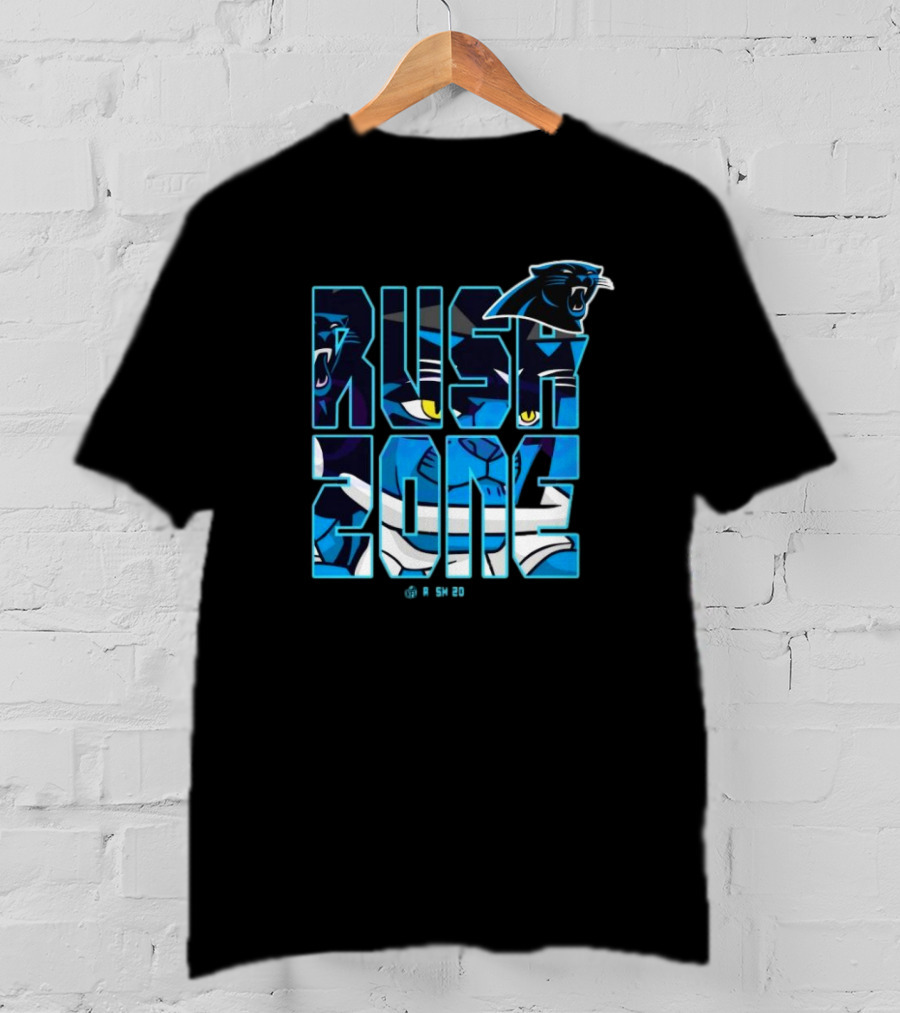 NFL Rush Zone Carolina Panthers Cartoon T-Shirt
