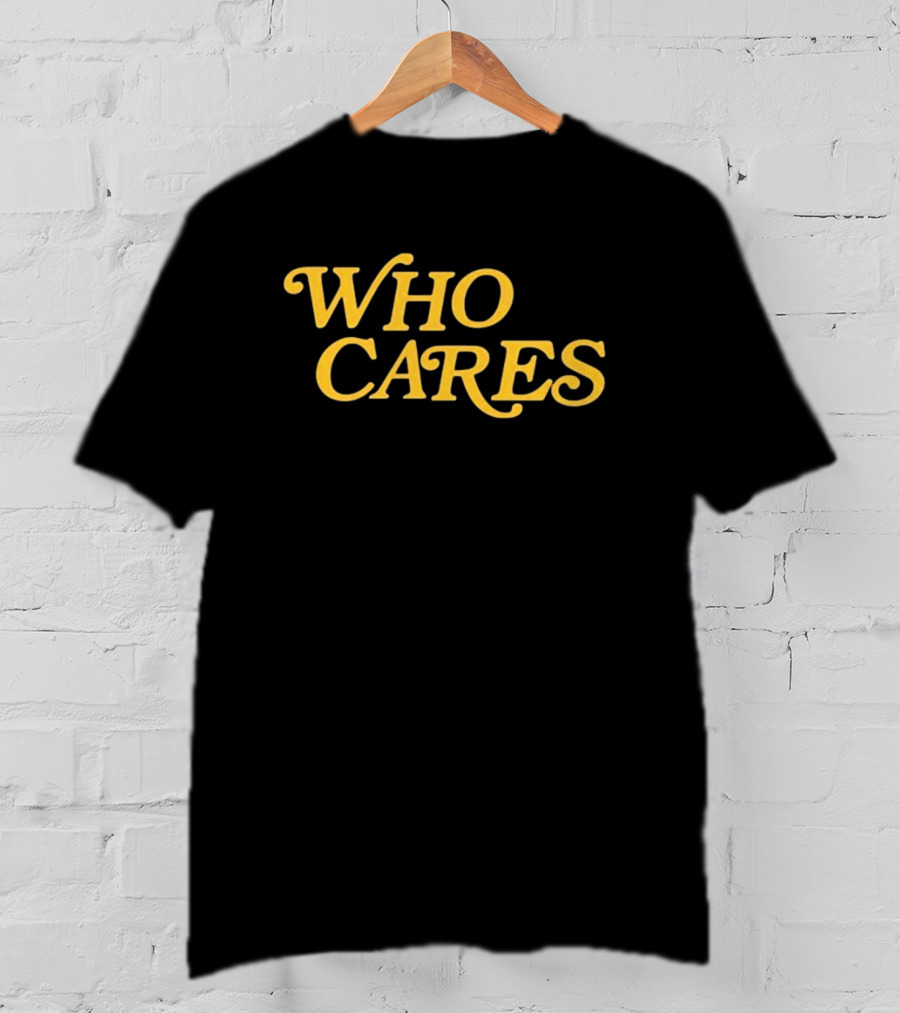 Who Cares Tucker Kraft Green Bay Packers NFL T-Shirt