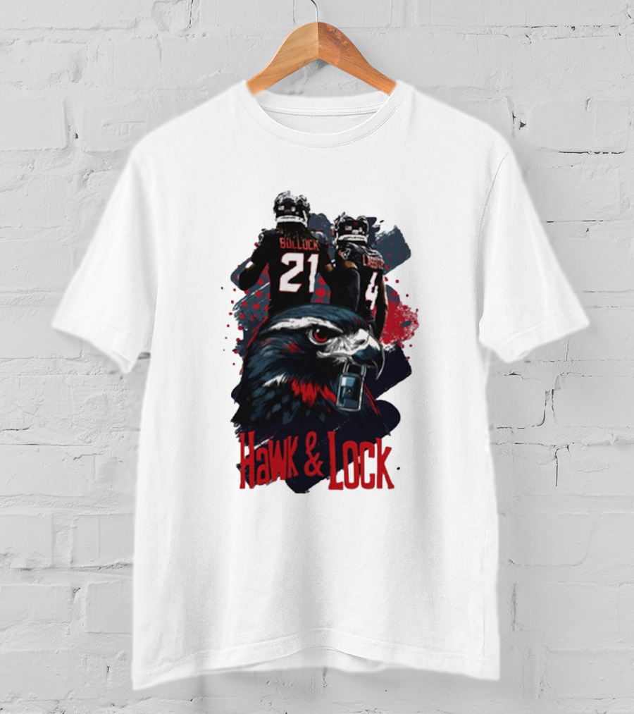 Hawk And Lock Calen Bullock Kamari Lassiter Houston Texans NFL T-Shirt