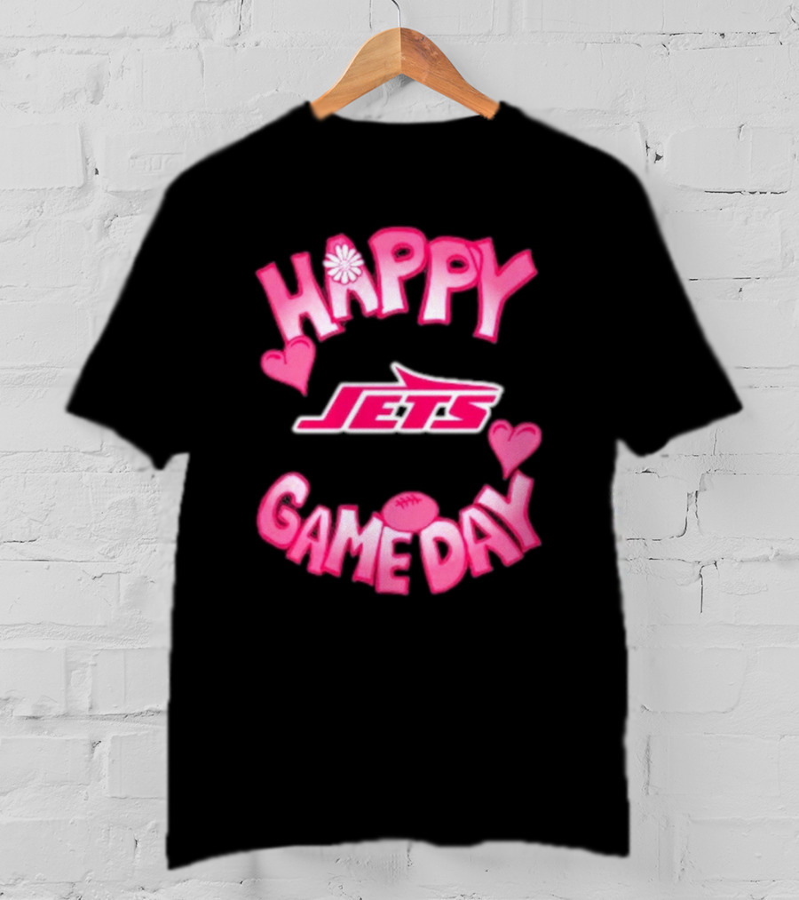 Happy Gameday New York Jets Valentine’s Day 2025 T-Shirt