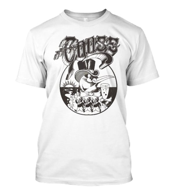 Goose Penguin Fancy New Year's Eve Event 2025 T-Shirt