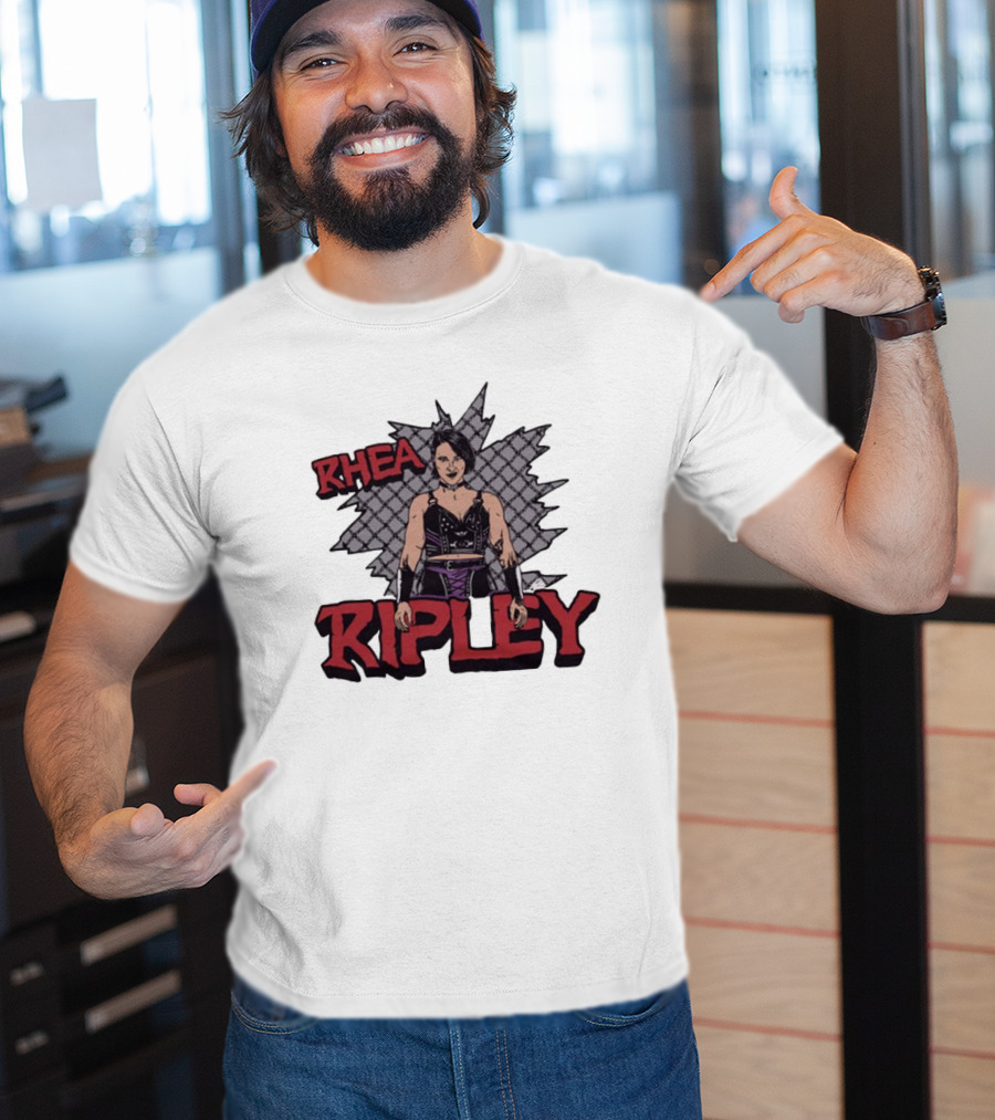 Rhea Ripley WWE Champion Graphic Performance T-Shirt