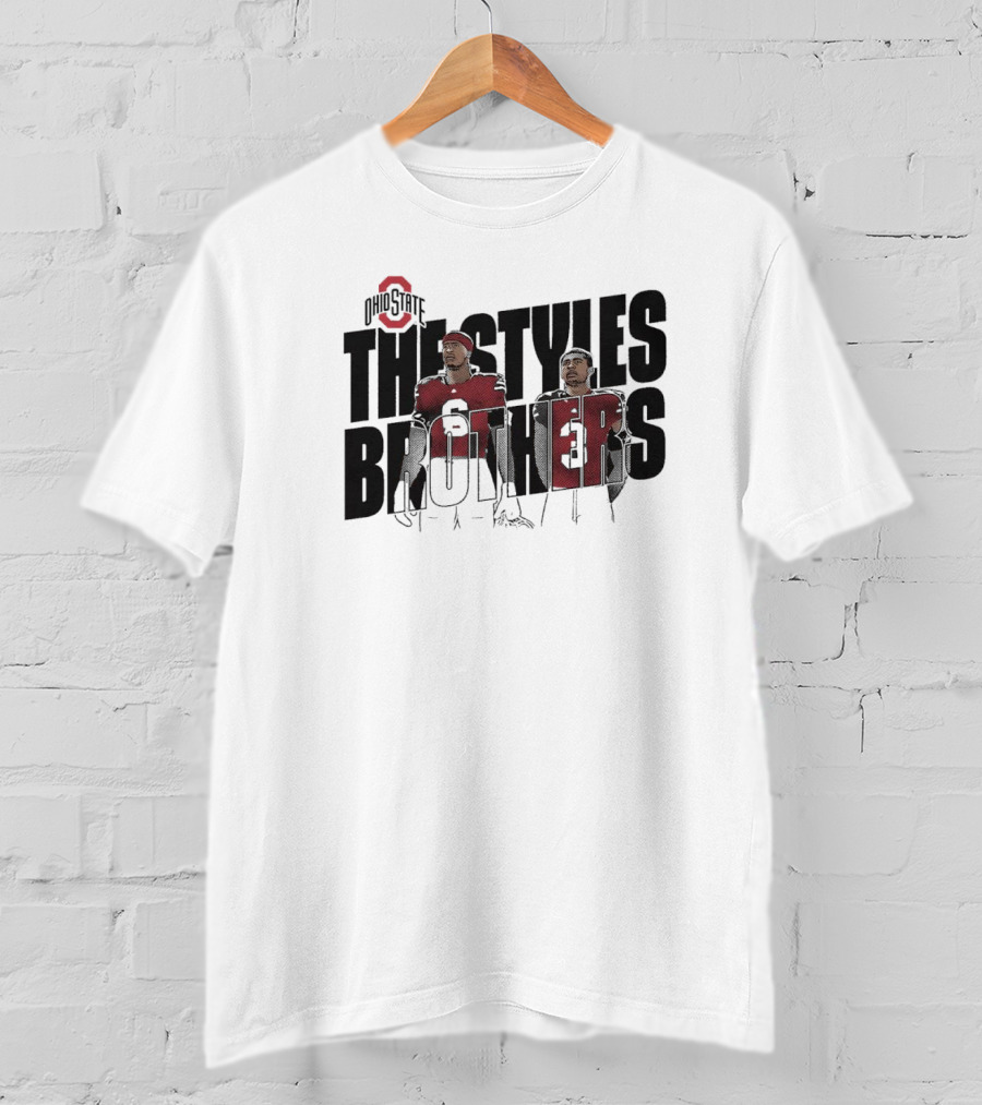 Ohio State Buckeyes The Styles Brothers Sonny Styles Lorenzo Styles Jr T-Shirt