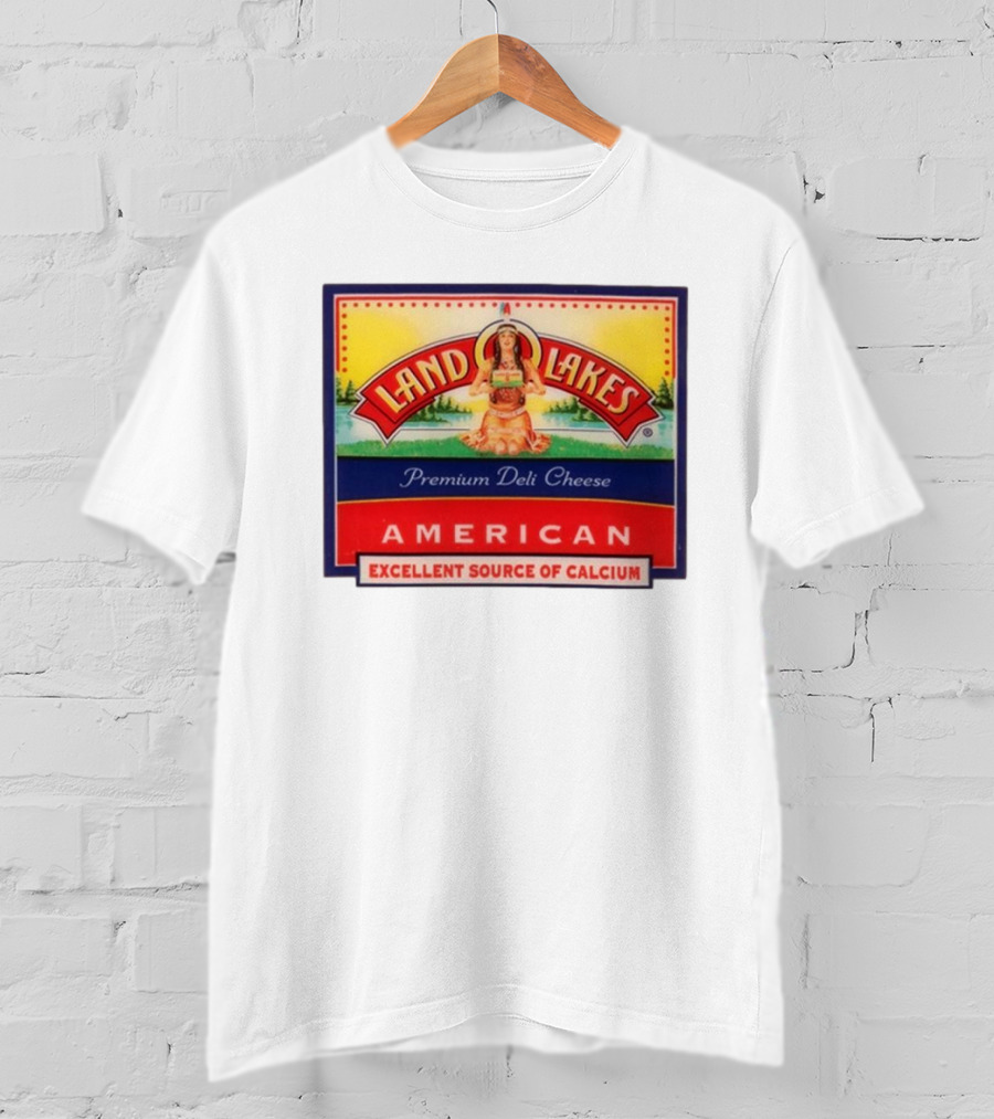 Land O Lakes Premium Deli Cheese American Excellent Source Of Calcium T-Shirt