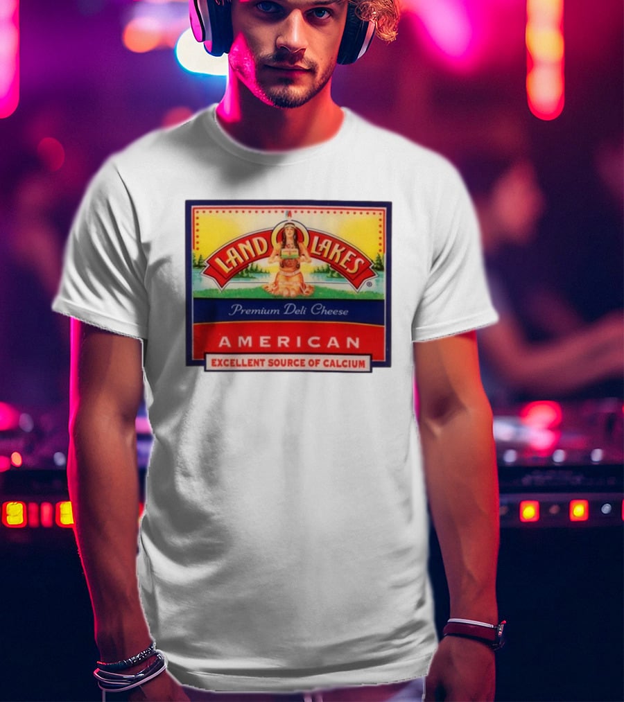 Land O Lakes Premium Deli Cheese American Excellent Source Of Calcium T-Shirt