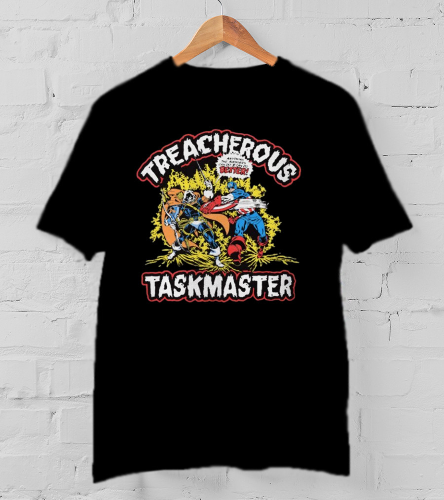 Captain America Treacherous Taskmaster Anything The Avengers Can Do I Can Do Better T-Shirt