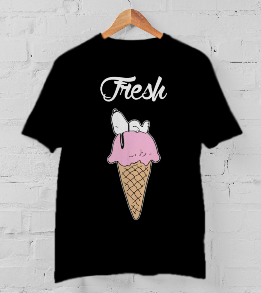 Fresh Snoopy Ice Cream Cone T-Shirt