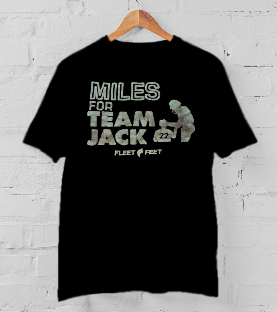 Miles For Team Jack Fleet Feet 22 Vintage 2005-2025 T-Shirt