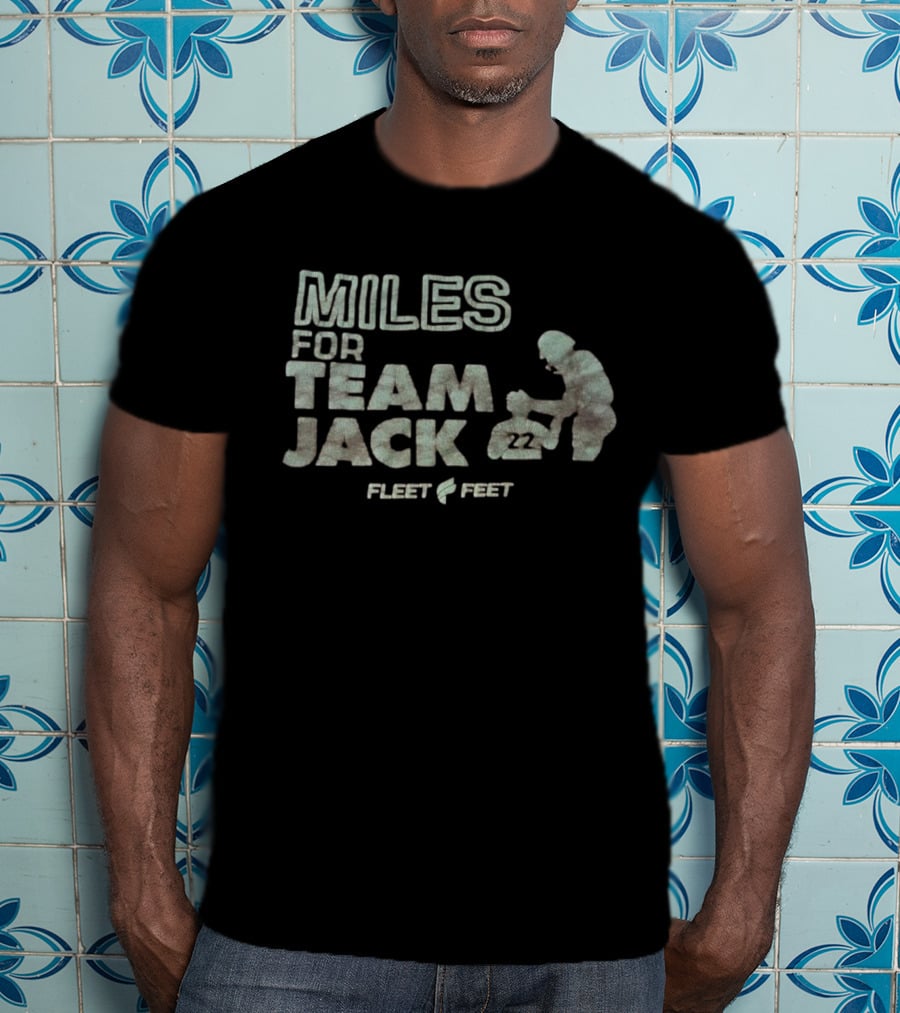 Miles For Team Jack Fleet Feet 22 Vintage 2005-2025 T-Shirt