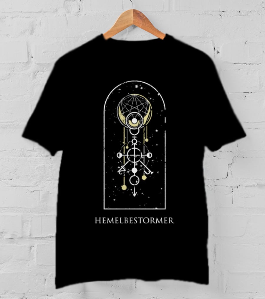 Hemelbestormer Celestial Symbols In The Radiant Veil T-Shirt