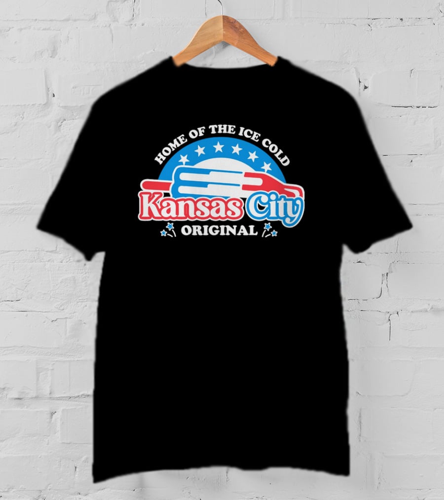 Home Of The Ice Cold Kansas City Original Popsicle Stars T-Shirt