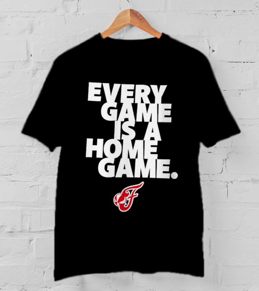 Every Game Is A Home Game Indiana Fever F Logo T-Shirt