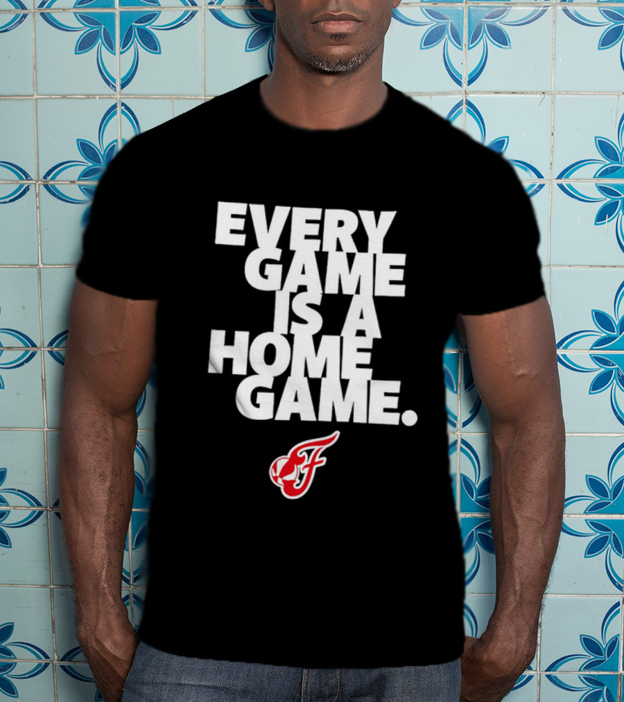 Every Game Is A Home Game Indiana Fever F Logo T-Shirt