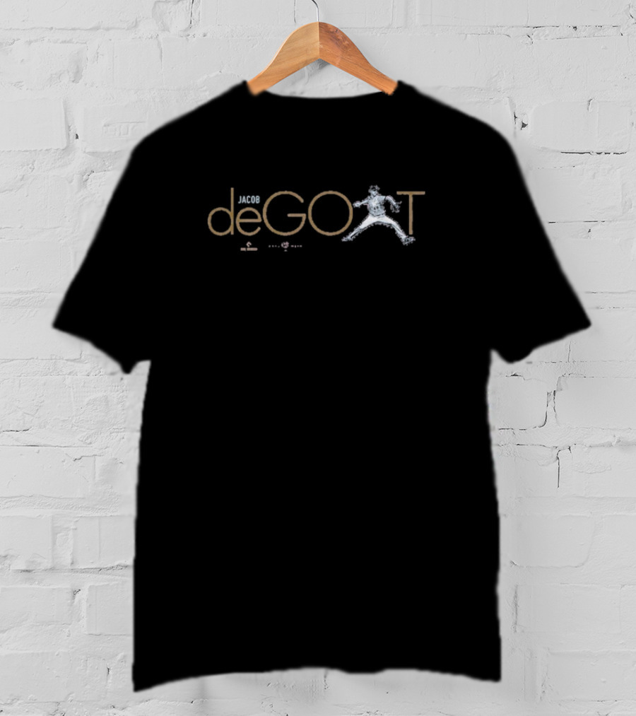 DeGoat Jacob Degrom Athlete Silhouette T-Shirt