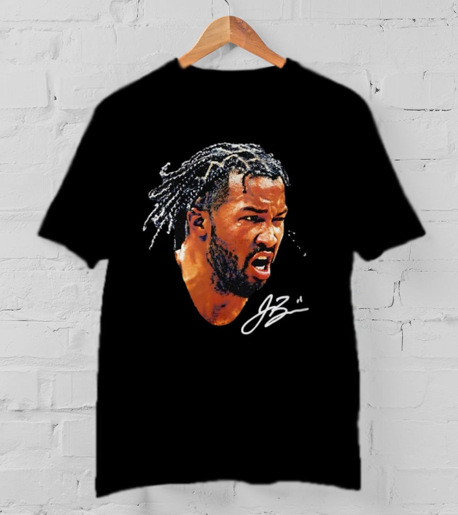 NBA Jalen Brunson Big Face Signature JB T-Shirt