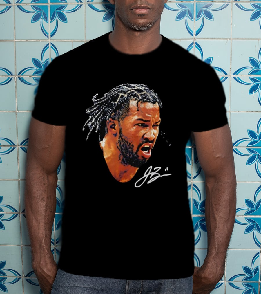 NBA Jalen Brunson Big Face Signature JB T-Shirt