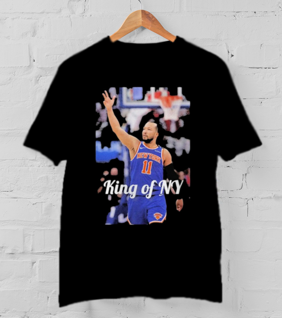 Jalen Brunson 11 New York Knicks King Of NY T-Shirt
