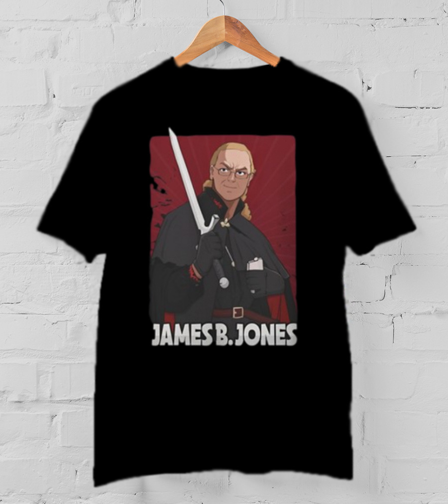 James B. Jones Anime Sword Warrior T-Shirt