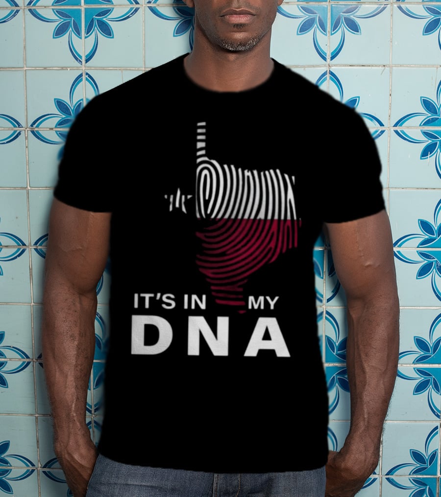 Texas Fingerprint It's In My DNA T-Shirt