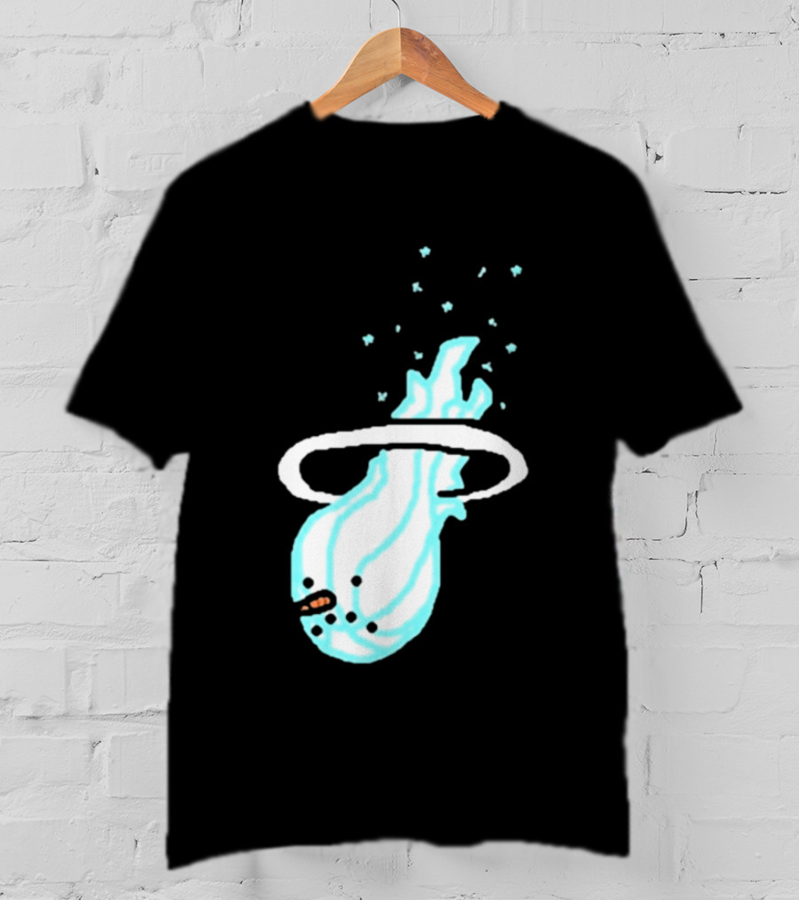 Jimmy Butler Miami Heat Icy Flame Basketball Concept T-Shirt
