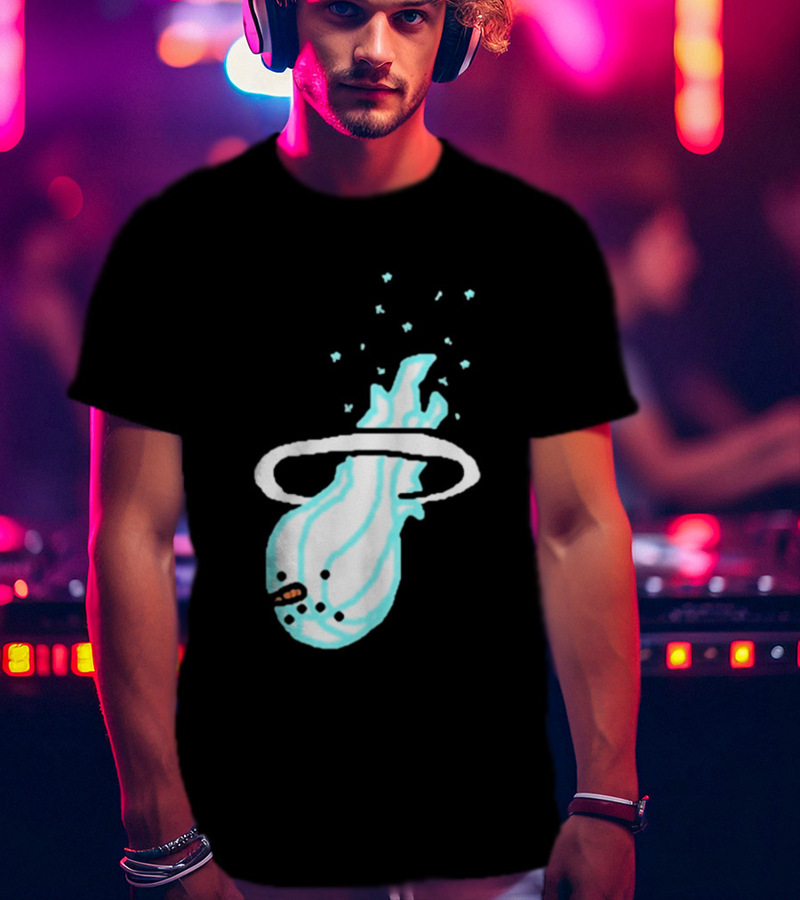 Jimmy Butler Miami Heat Icy Flame Basketball Concept T-Shirt