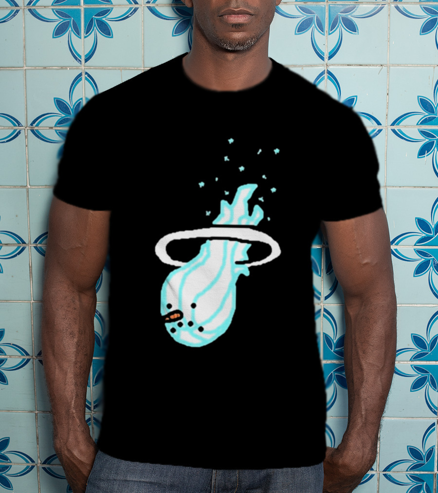 Jimmy Butler Miami Heat Icy Flame Basketball Concept T-Shirt