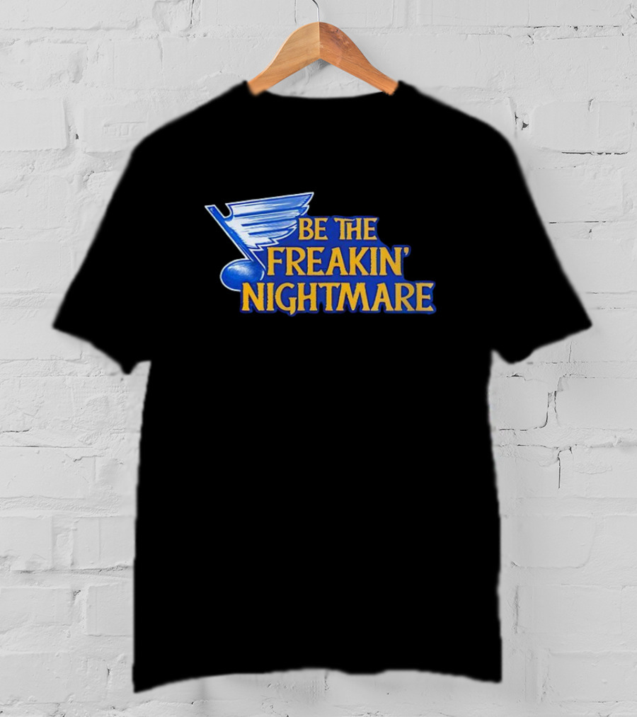 Jon Gruden Be The Freakin’ Nightmare St. Louis Blues Thank You T-Shirt