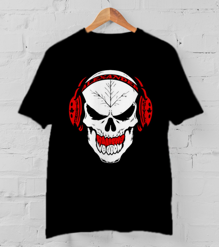 Josh Alexander Strong Style Walking Weapon Skull T-Shirt