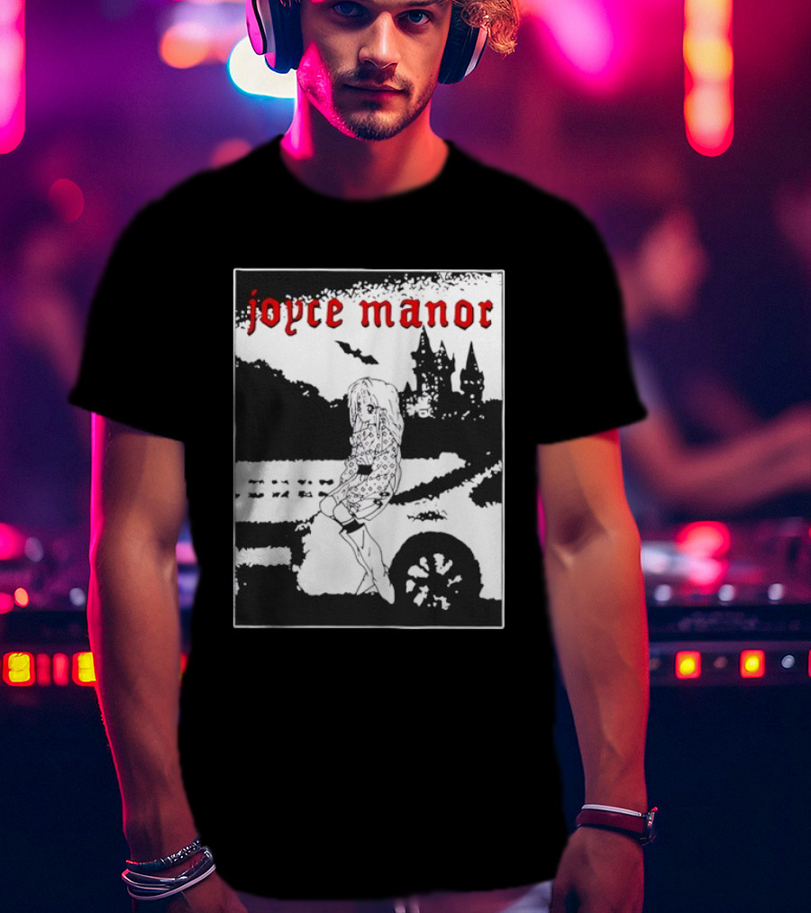 Joyce Manor Castle Anime Girl And Bat T-Shirt