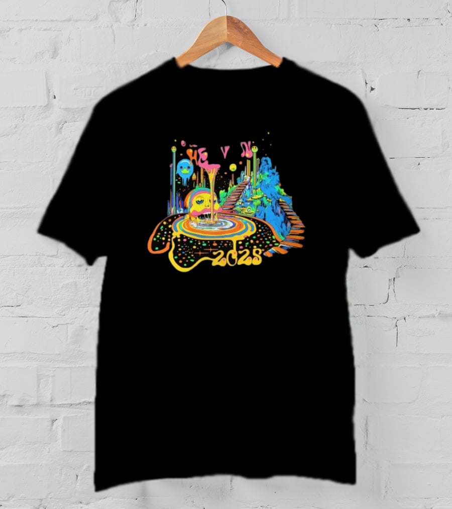 Just Like Heaven 2025 Psychedelic Cosmos Adventure T-Shirt