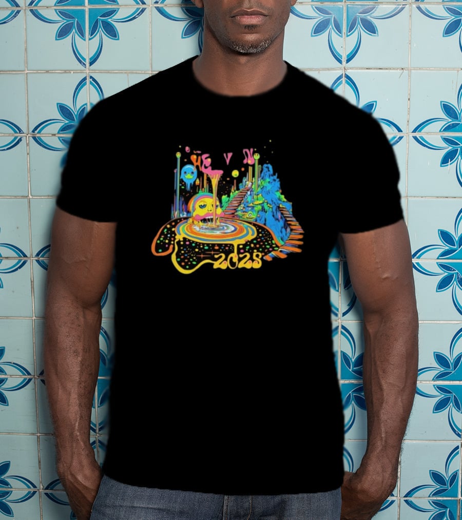 Just Like Heaven 2025 Psychedelic Cosmos Adventure T-Shirt