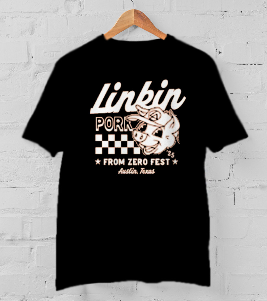 Linkin Pork From Zero Fest 25 Austin Texas T-Shirt
