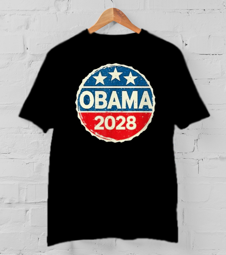 Lisa Guerrero Obama 2028 Three Star Blue Red T-Shirt
