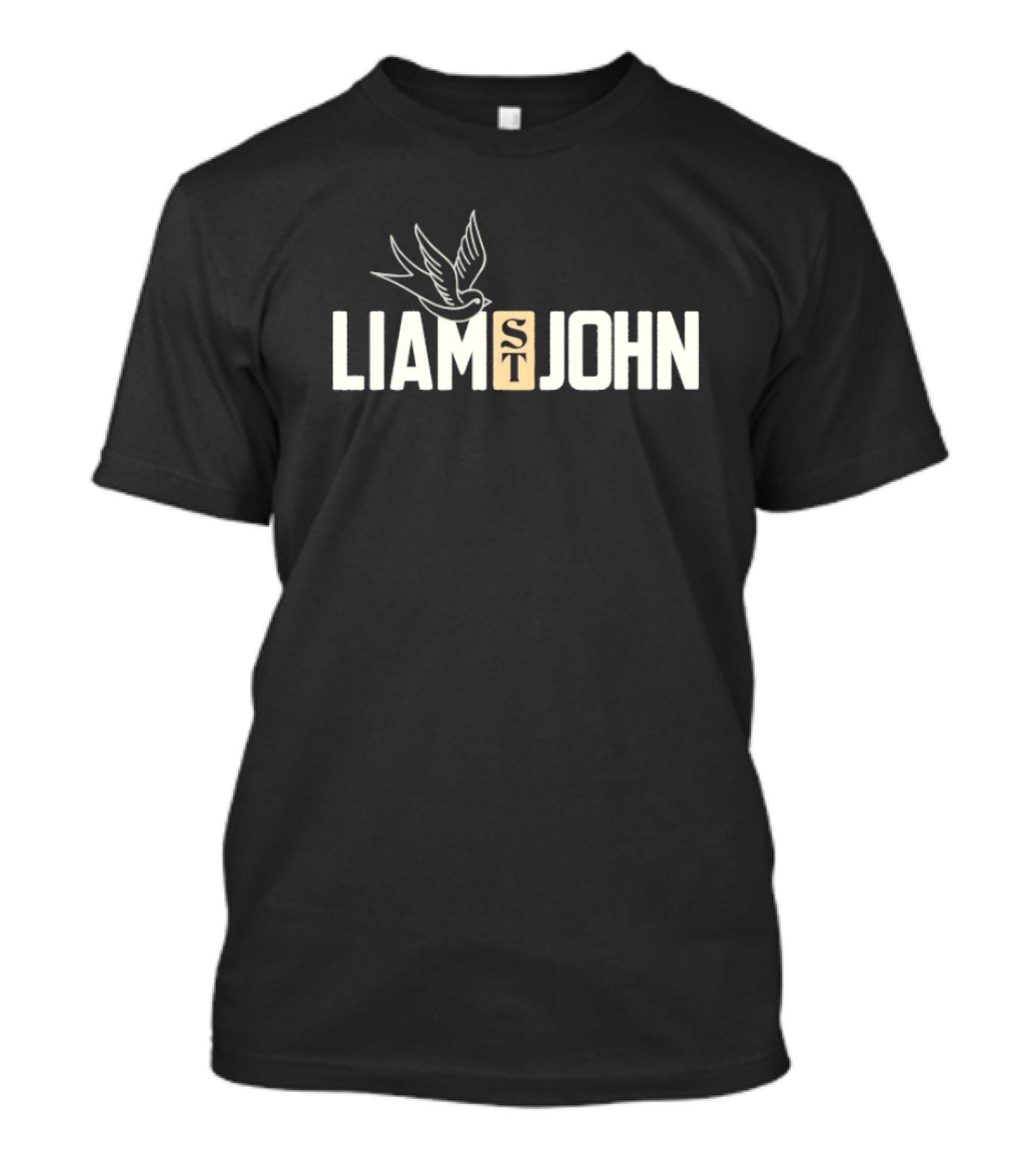 Liam St John Ride Or Die Bird Motif Typography T-Shirt