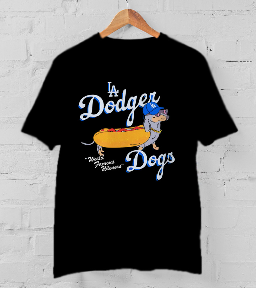 LA Dodger Dogs World Famous Wieners T-Shirt