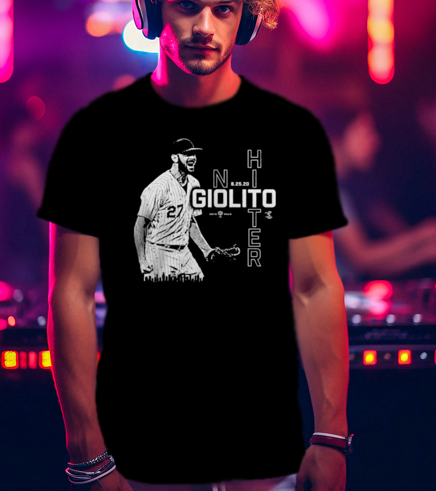 Lucas Giolito No Hitter Baseball Achievement Celebration T-Shirt
