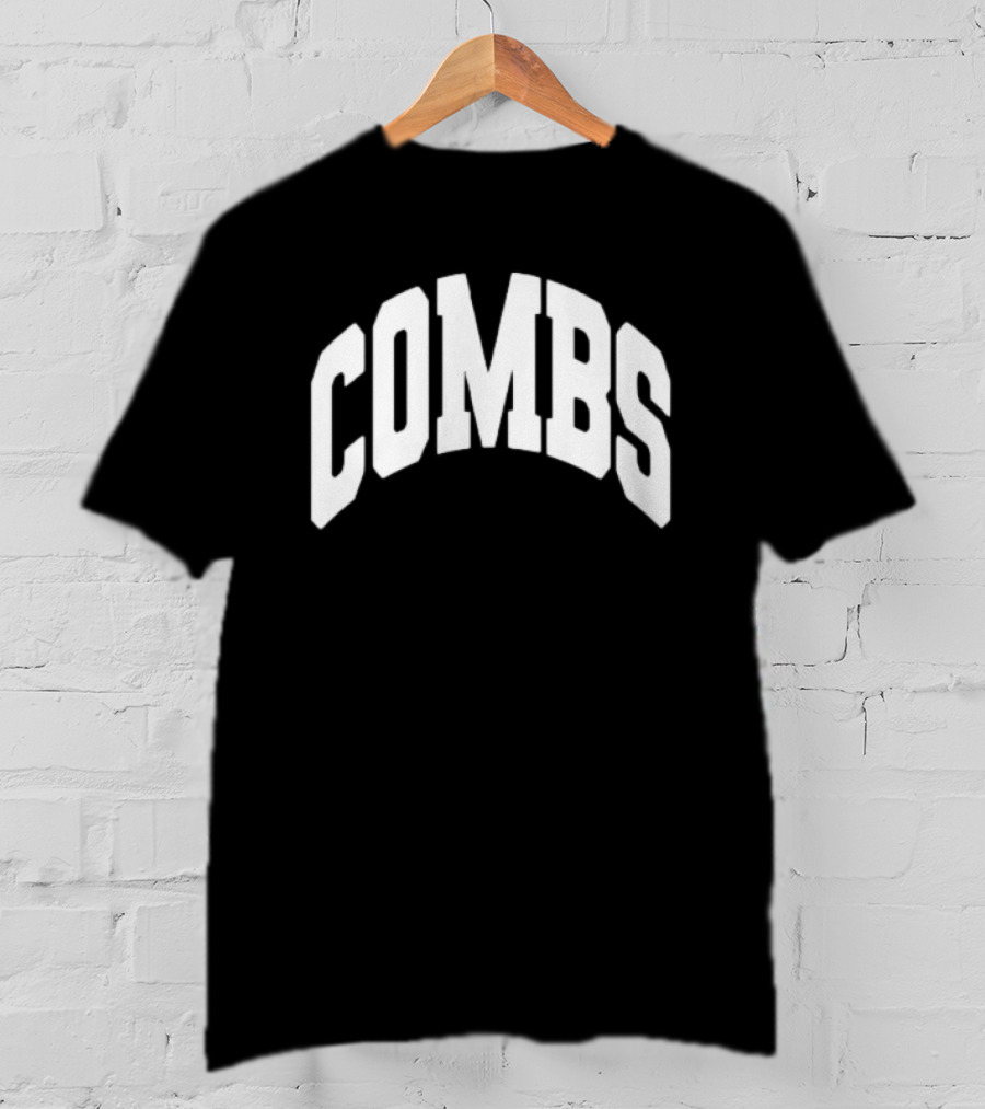 Luke Combs Merch Combs Arched 3D Lettering T-Shirt