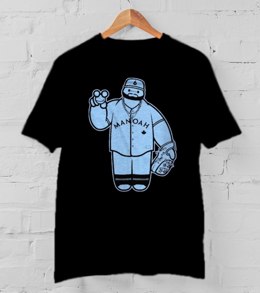 Manoah 6 Baseball Character Sports Graphic T-Shirt