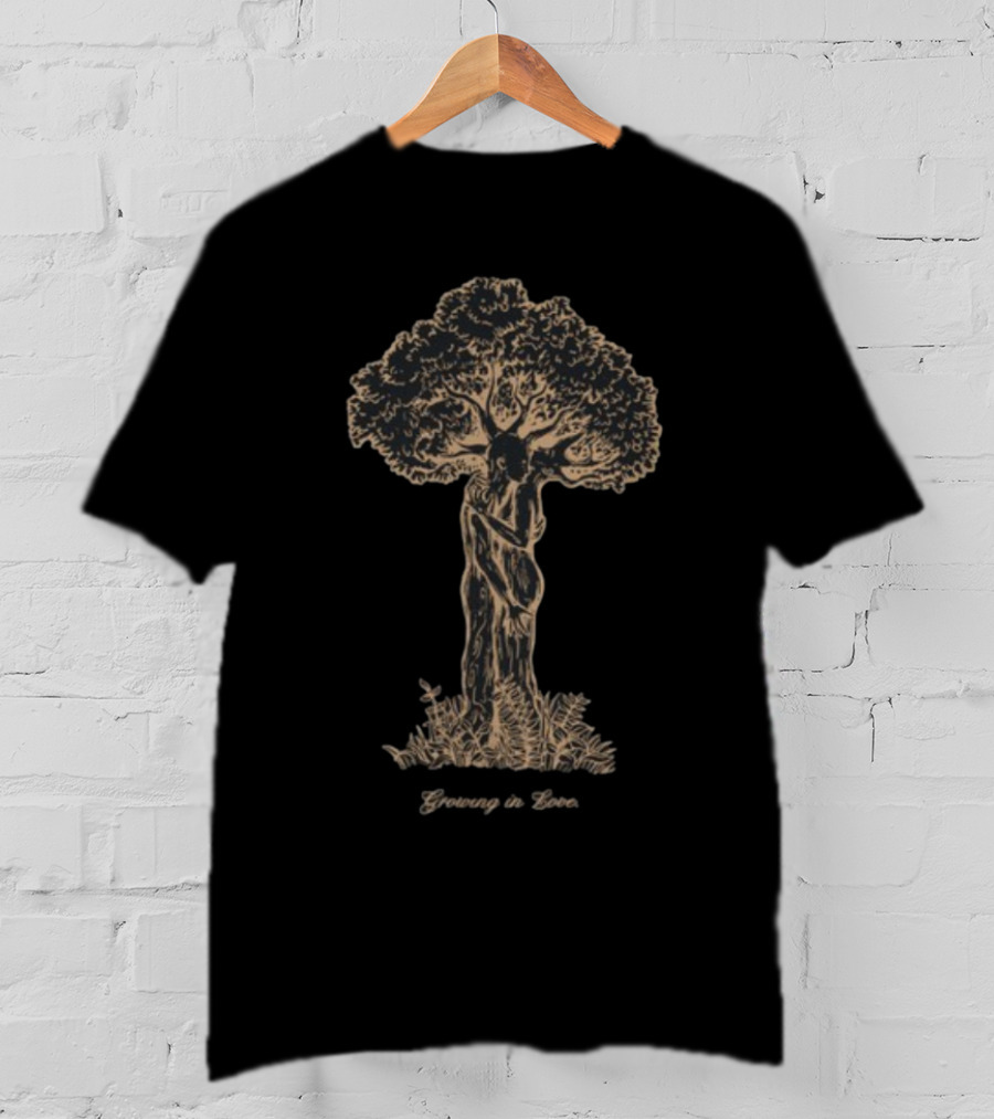 Marcosalvarado Growing In Love Embrace Tree Art T-Shirt
