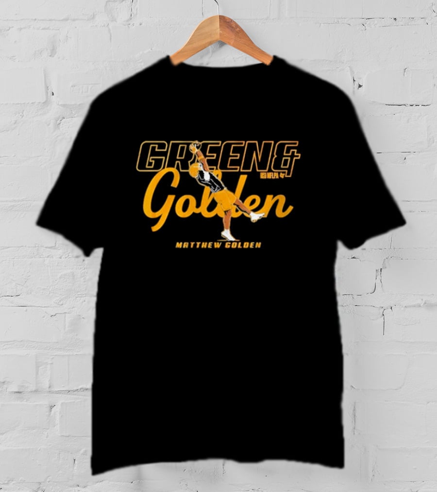 Green And Golden Matthew Golden Catch 88 T-Shirt