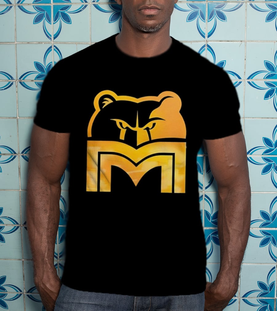 Memphis Grizzlies Playoff Pick Em 2025 Bear Head Logo T-Shirt
