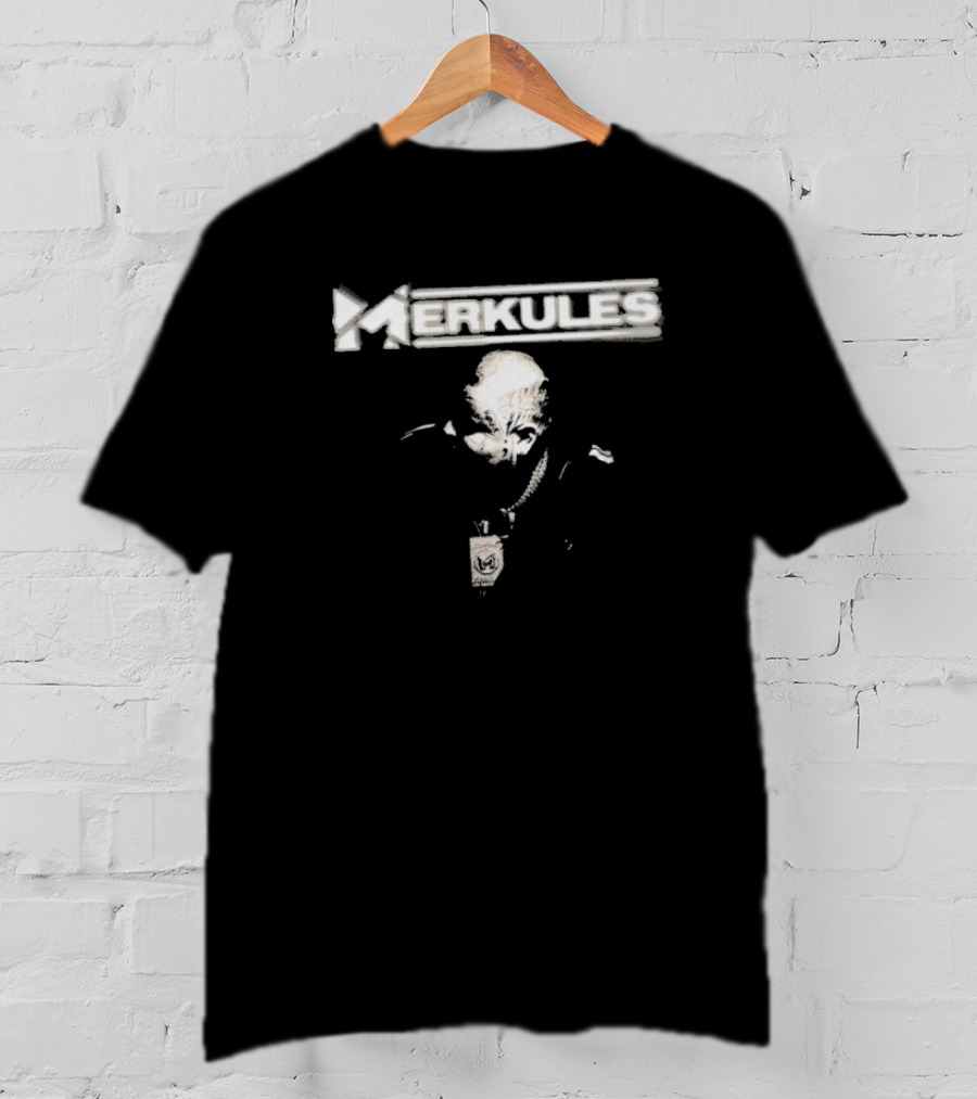 Merkules Profile Earn Respect Live Life Chain T-Shirt