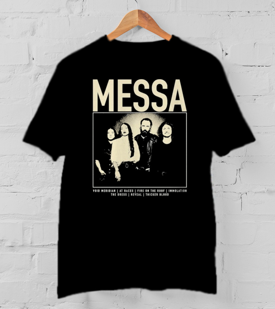 Messa Foxglove At Once Face On The Sand Unsolation The Drill I Dread Thicker Blood T-Shirt